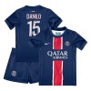 Maillot de Supporter Paris Saint-Germain Danilo Pereira 15 Domicile 2024-25 Pour Enfant